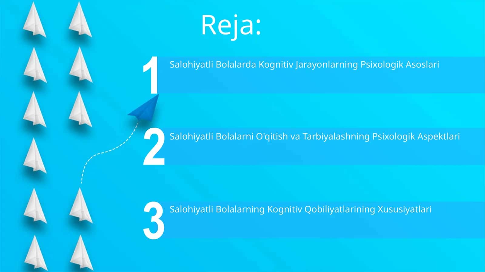 Salohiyatli Bolalarda Kognitiv Jarayonlarning Psixologik Asoslari