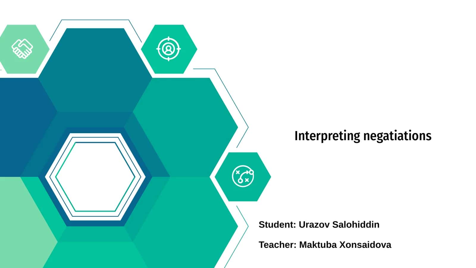 Interpreting Negotiations