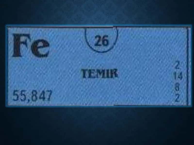 Temir Atomining Kimyoviy Xossalari