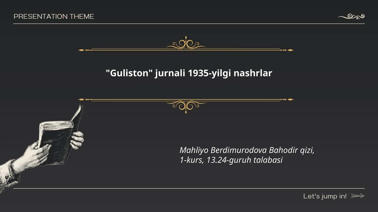 Adabiyot va ma’rifat