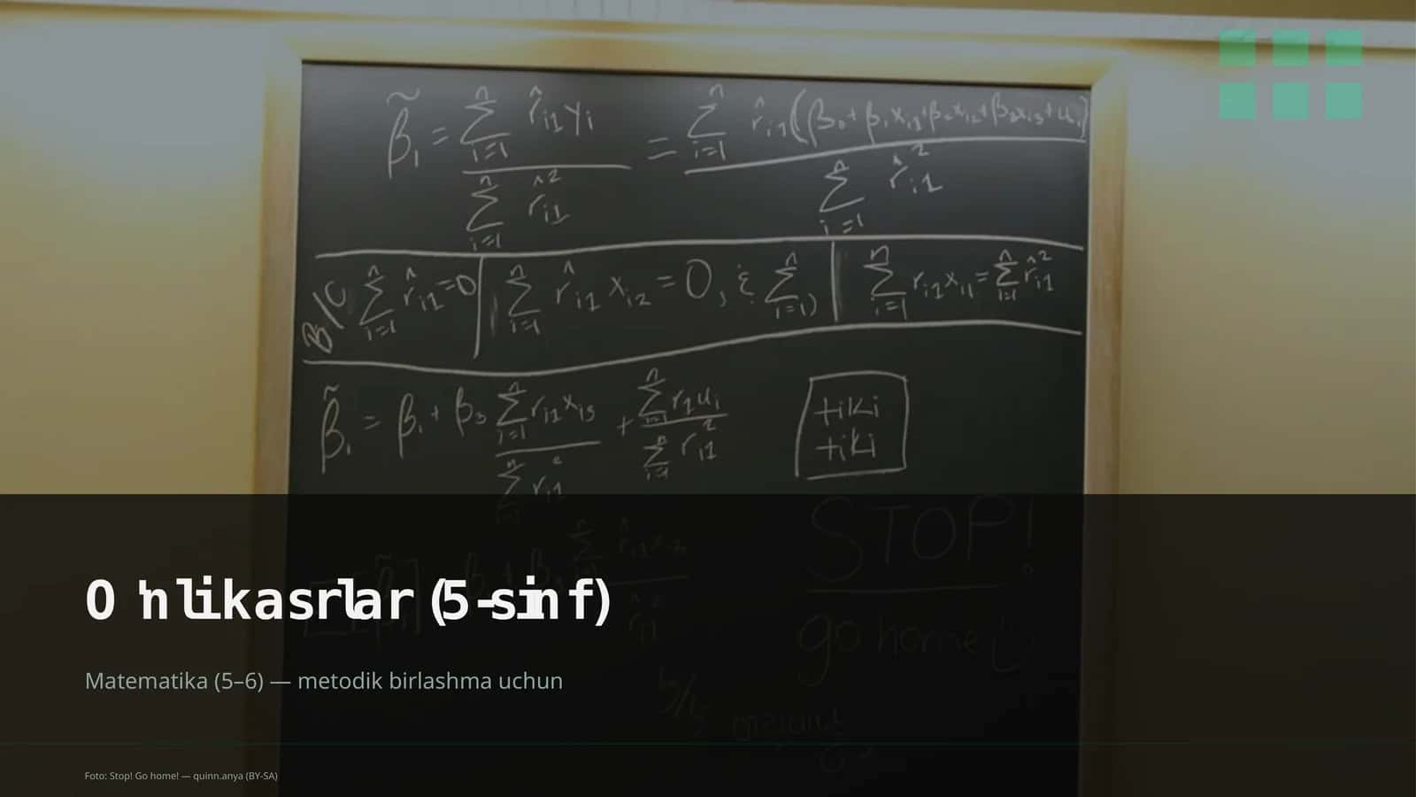 O'nli kasrlar (5-sinf)
