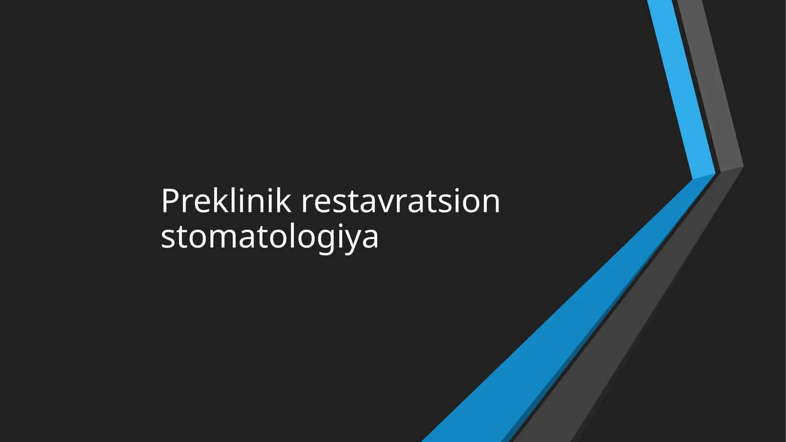 ROTATSION ASBOBLARNING STANDARTIZATSIYASI