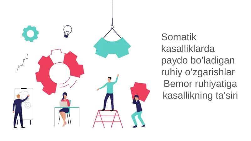 Somatik kasalliklarda ruhiy o'zgarishlar
