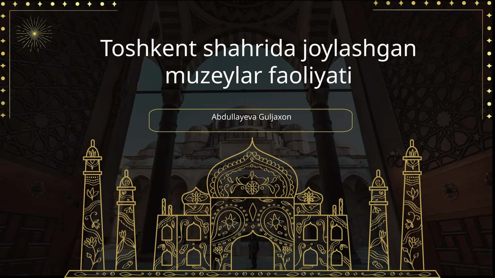 Muzeylar faoliyati