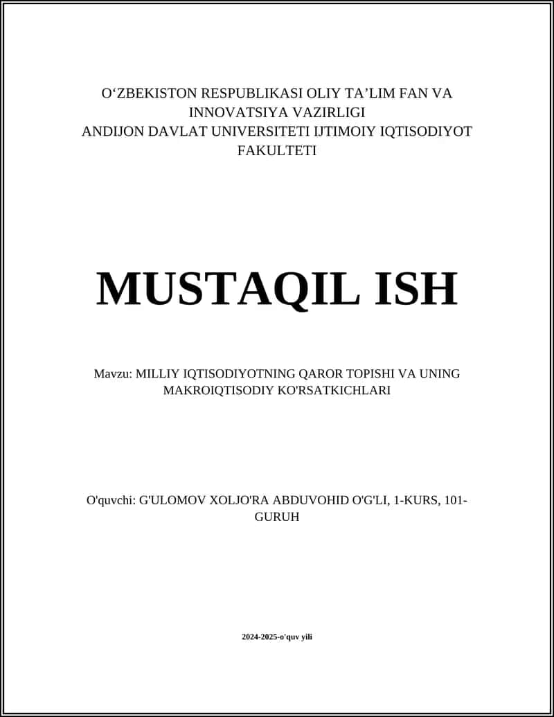 Yalpi ichki mahsulot (YaIM)
