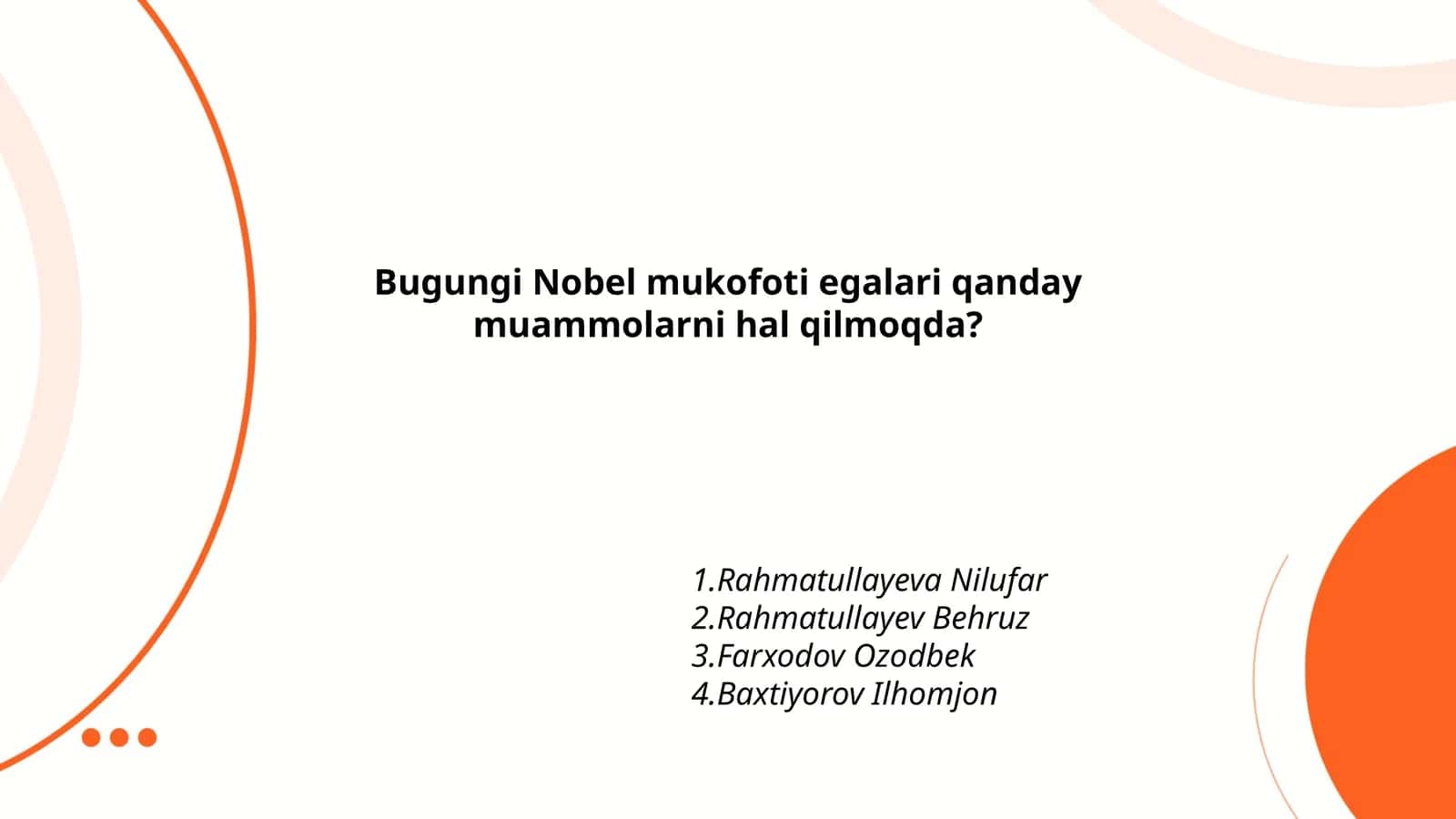 Iqlim o'zgarishi va Nobel mukofoti egalarining yechimlari