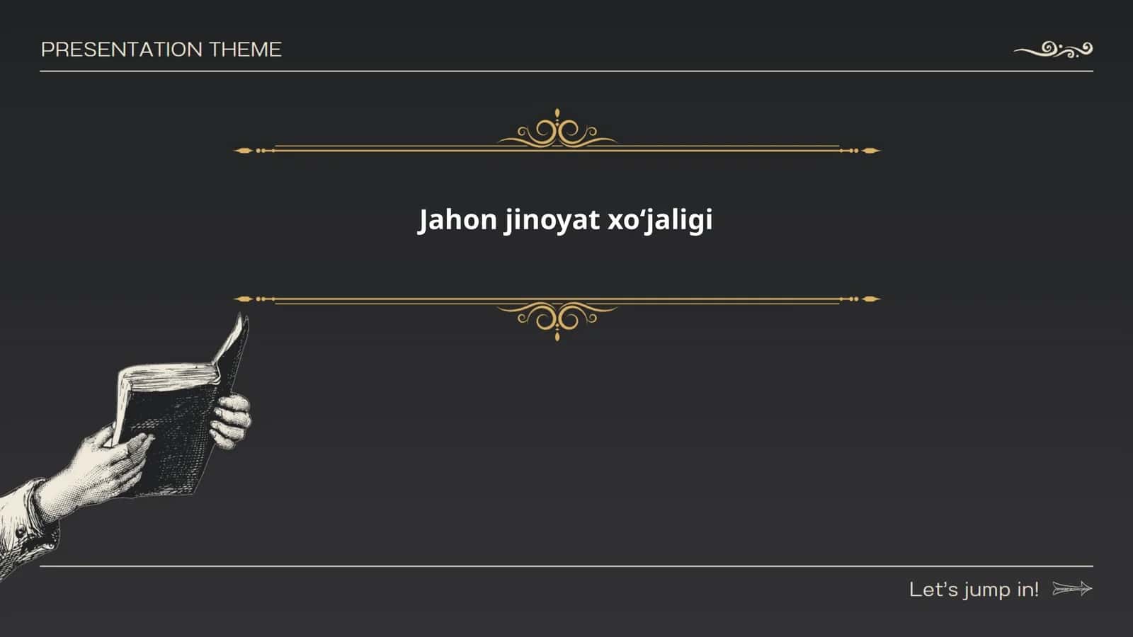 Jahon jinoyat xoʻjaligi