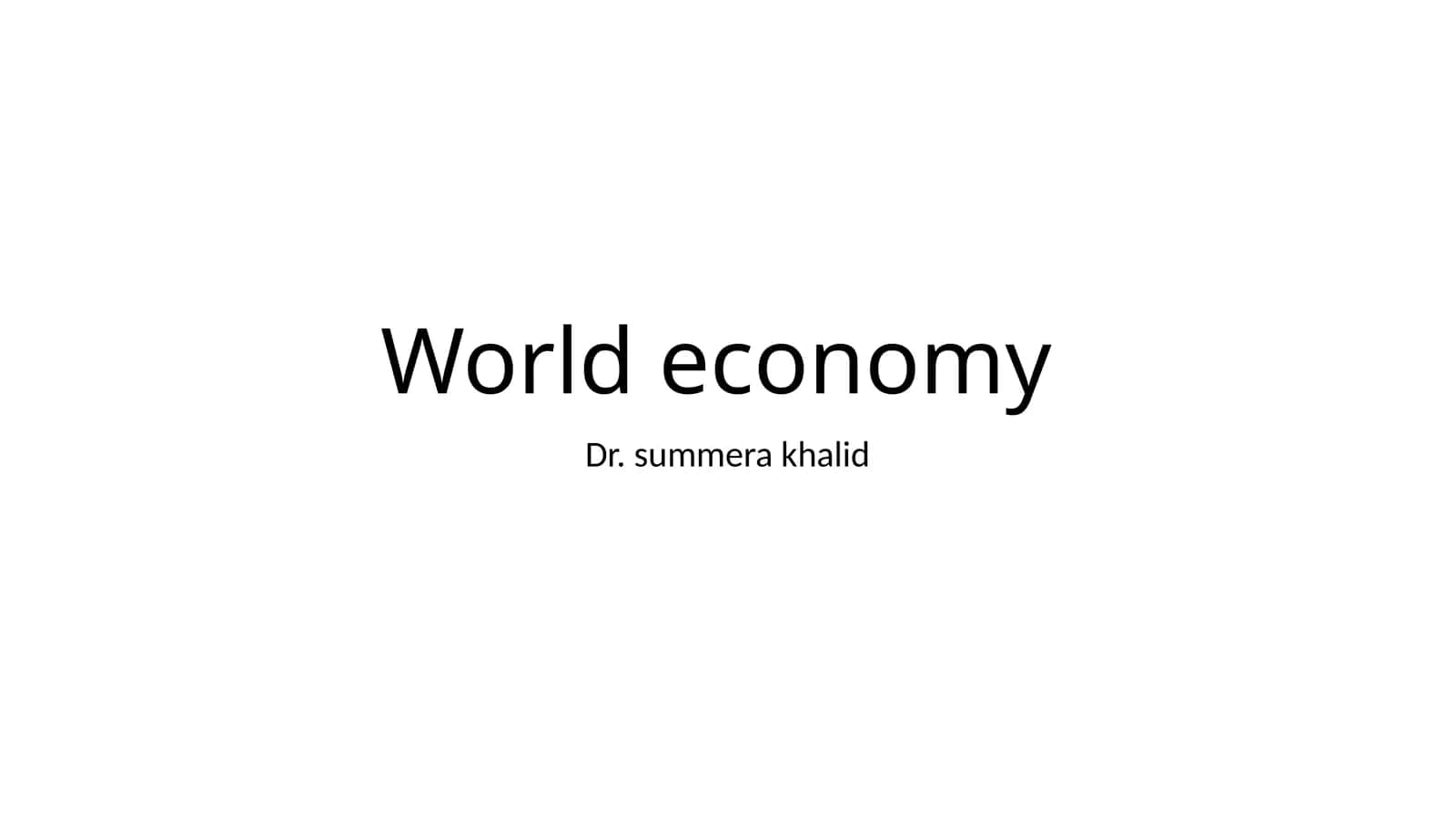Personnel and demographic problems in world economy