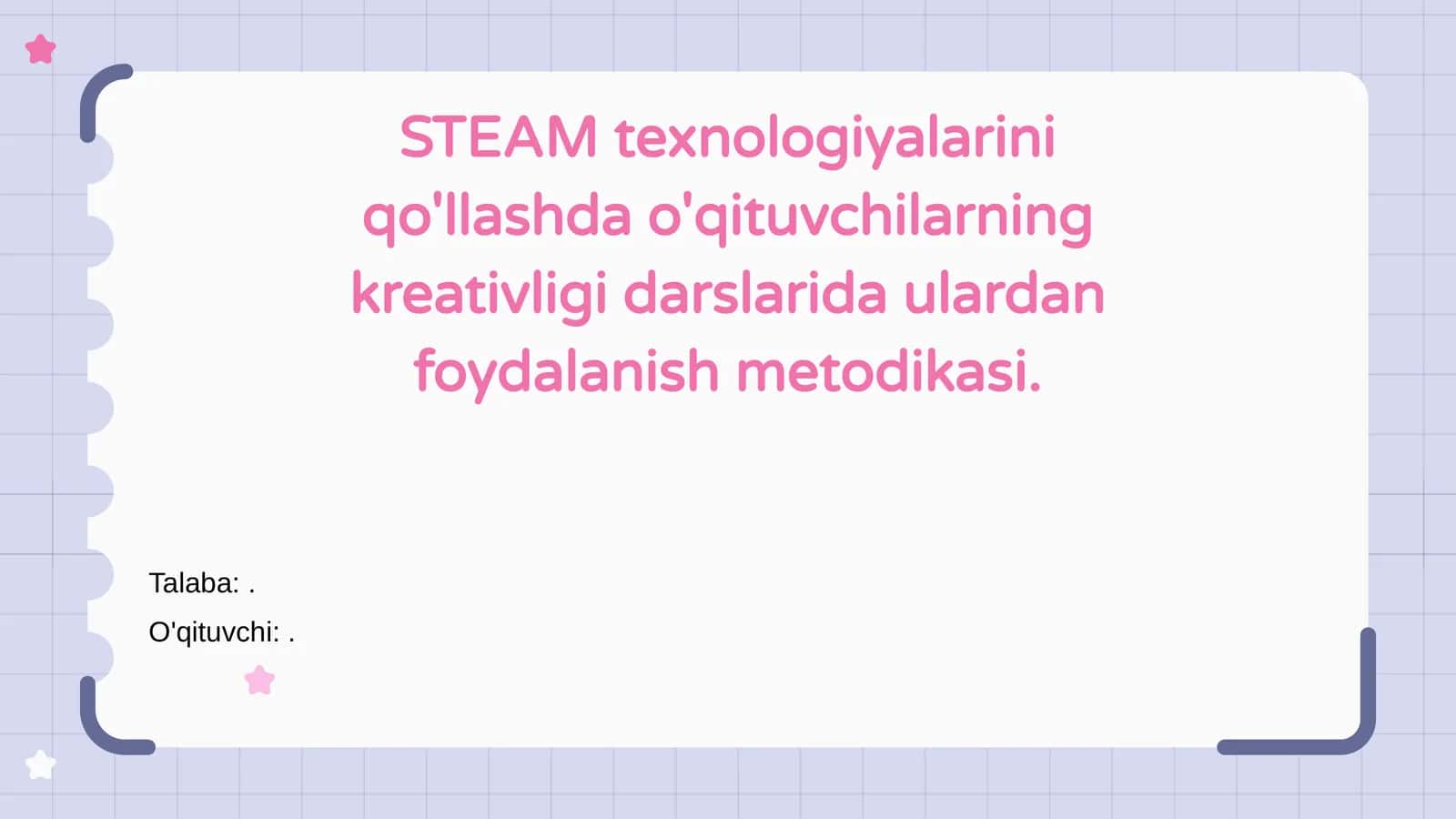 STEAM texnologiyalari