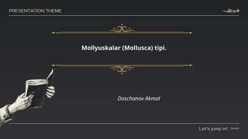 Mollyuskalar (Mollusca) tipi