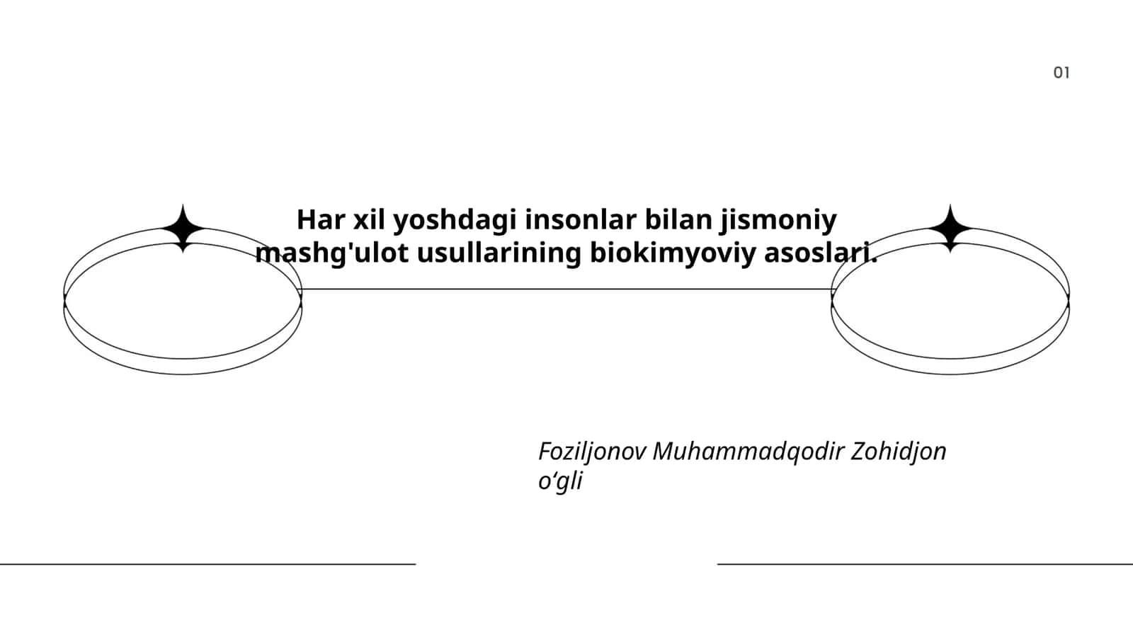 Insonlar bilan jismoniy mashg'ulot usullarining biokimyoviy asoslari