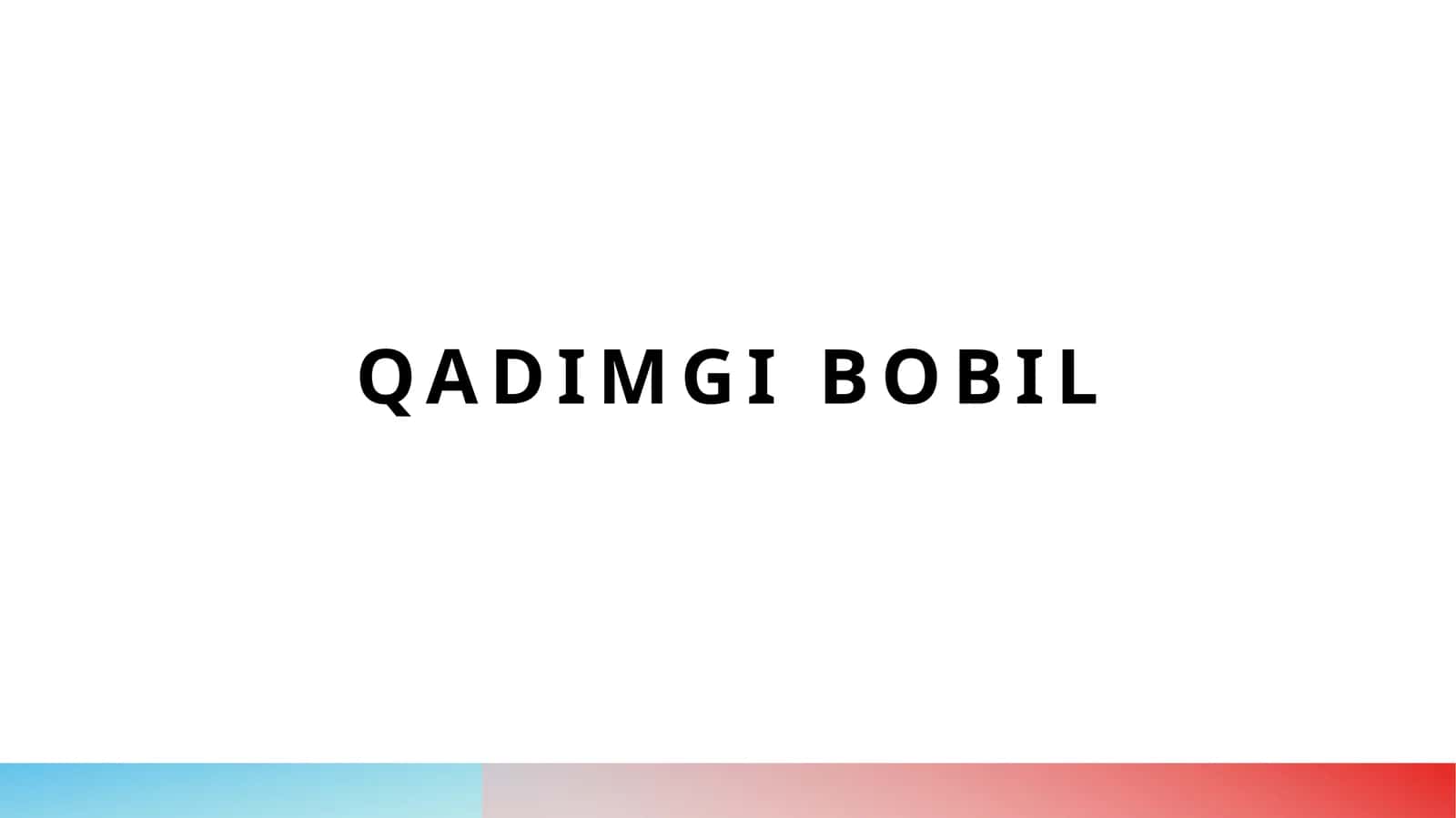 Qadimgi Bobil