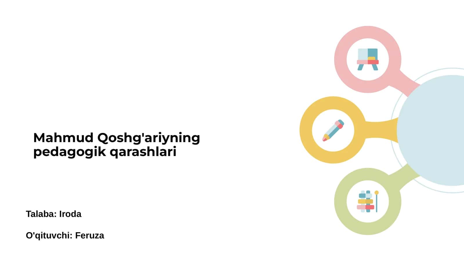 Mahmud Qoshg'ariyning pedagogik qarashlari