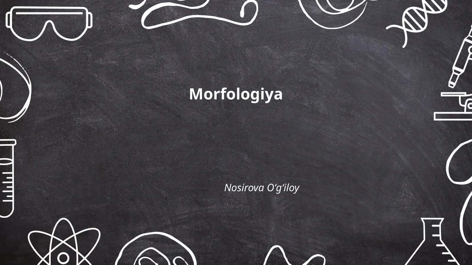 Morfologiya
