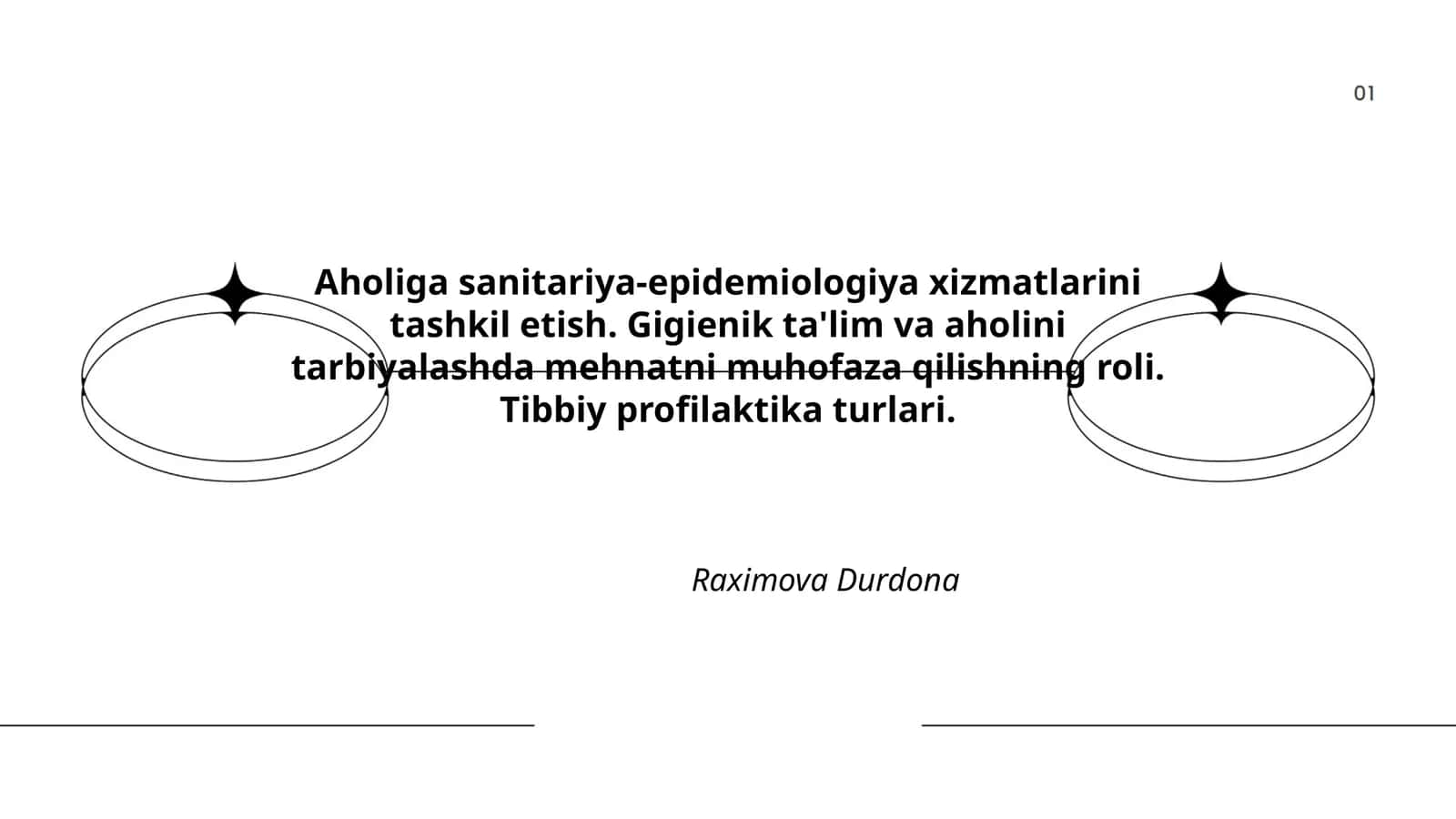 Aholiga sanitariya-epidemiologiya xizmatlarini tashkil etish