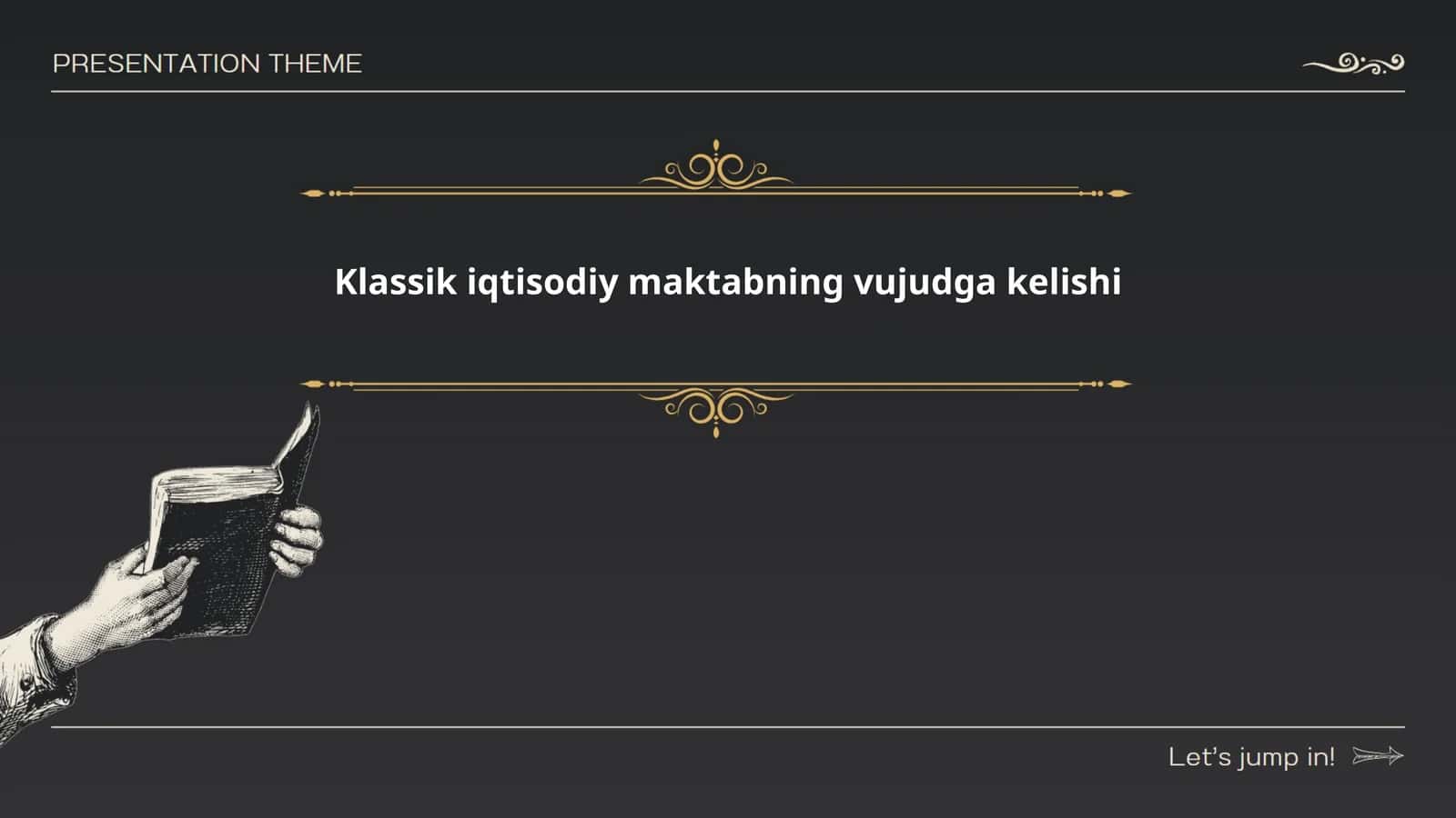 Klassik iqtisodiy maktabning vujudga kelishi