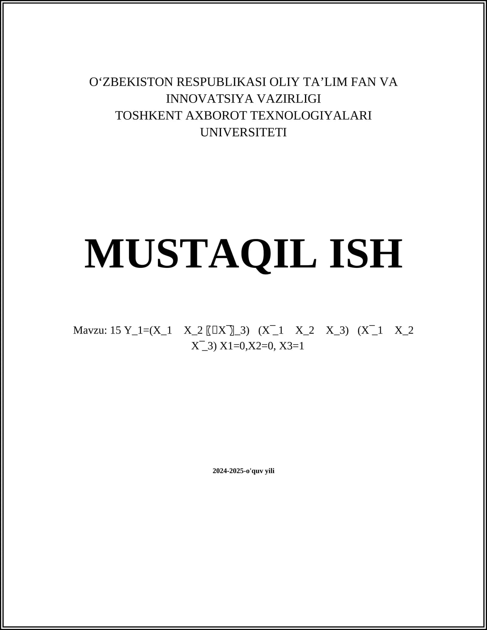 Matematik mantiq