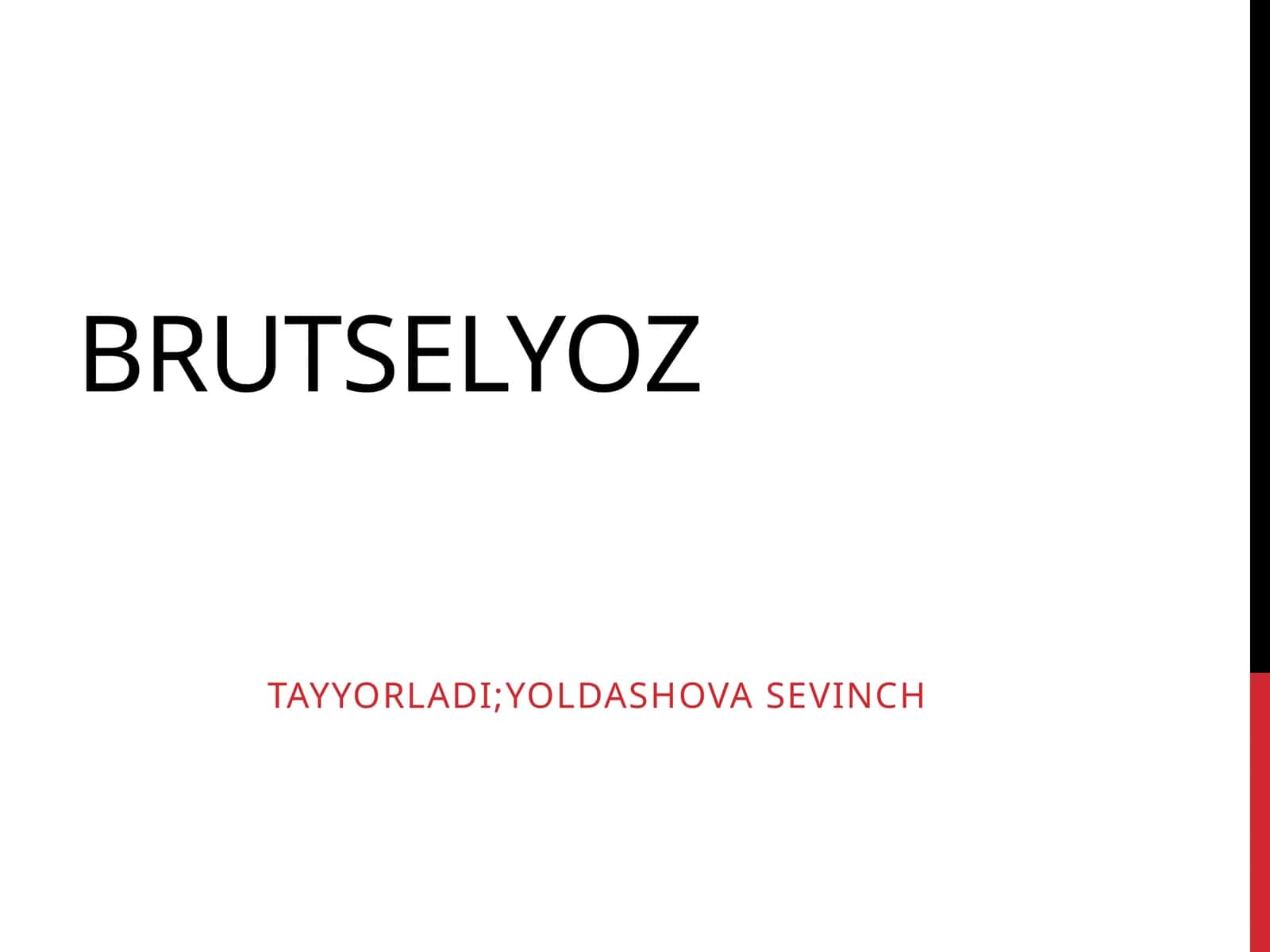 Brutselyoz