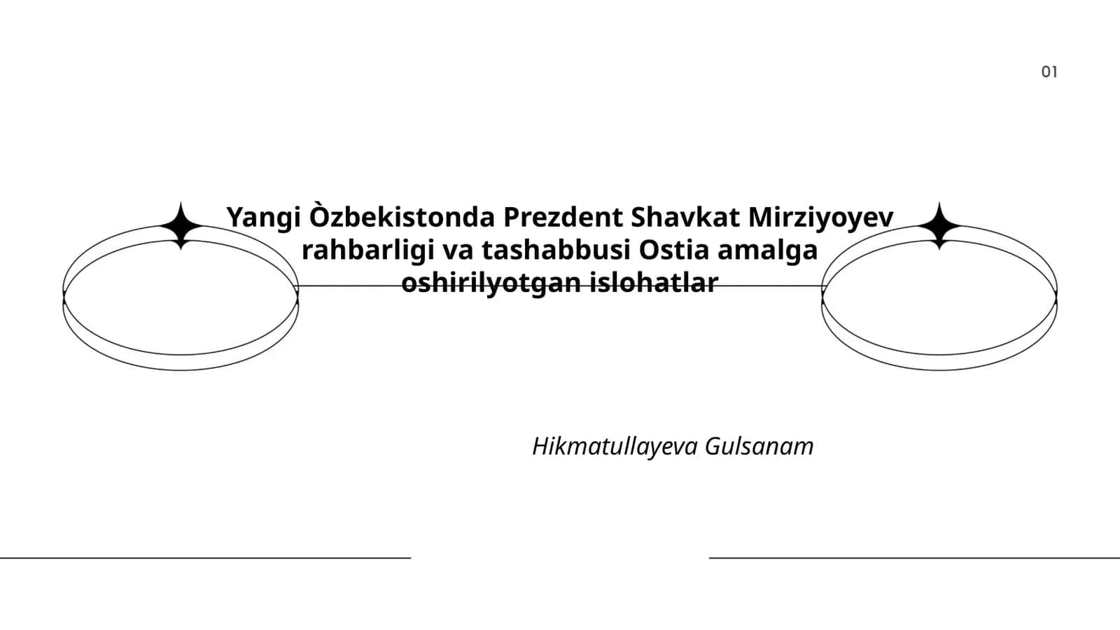 Ta'lim tizimidagi islohotlar