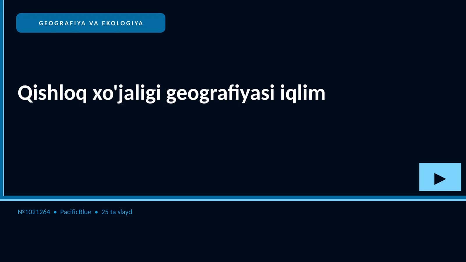 Qishloq xo'jaligi geografiyasi iqlim