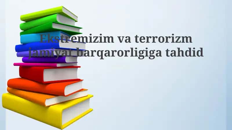 Ekstremizm va Terrorizm