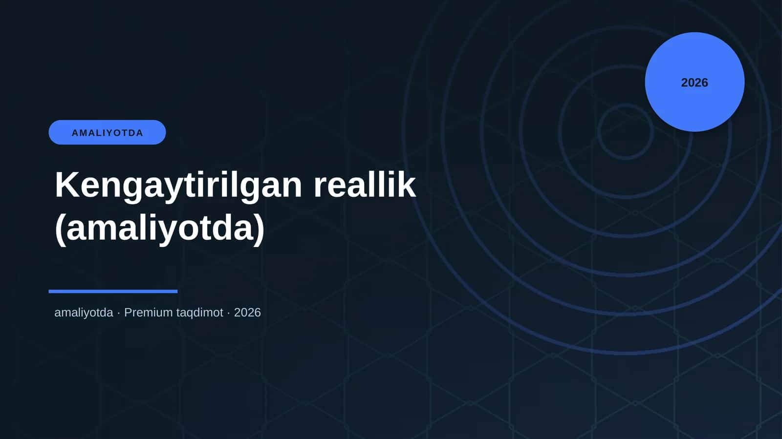 Kengaytirilgan reallik (amaliyotda)