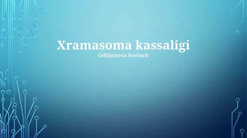 Xramasoma kassaligi