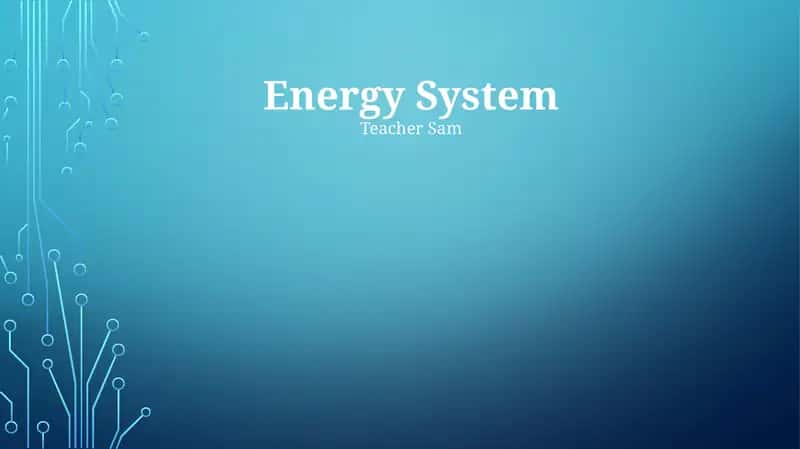 Energy System