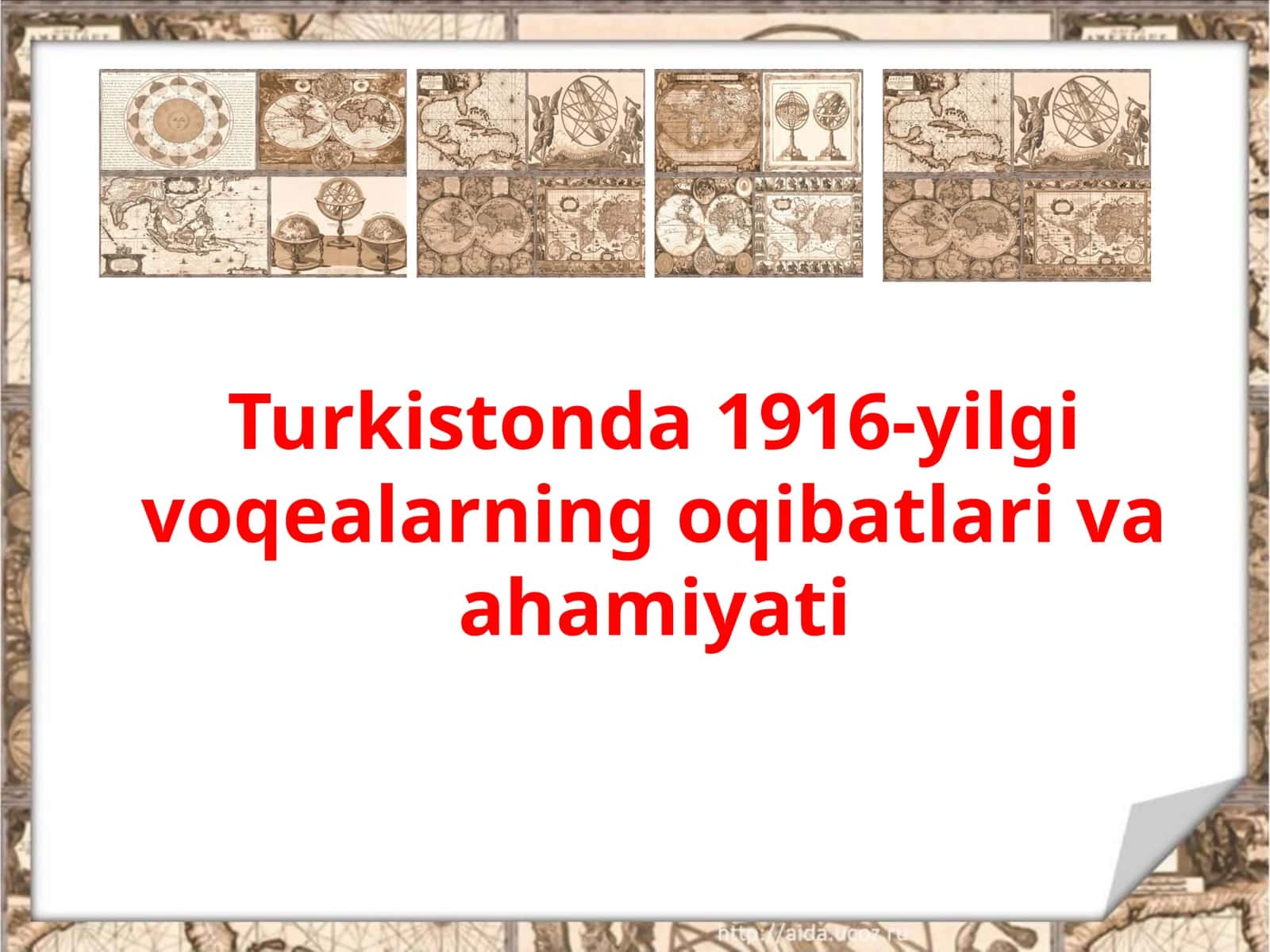 Turkistonda 1916-yilgi voqealarning oqibatlari va ahamiyati