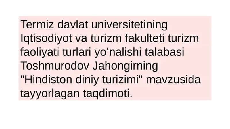 Hindistondi iyturizmi