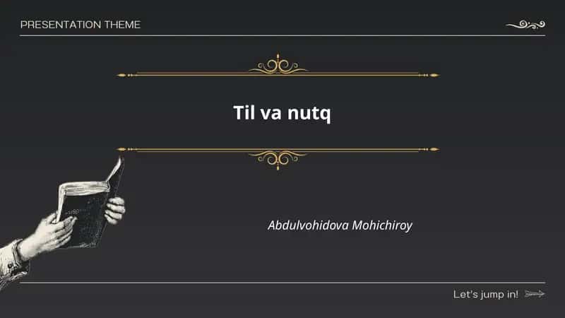 Til va nutq