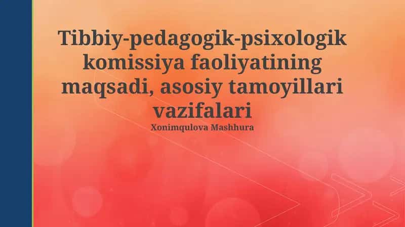 Psixologik-pedagogik yordam ko'rsatish
