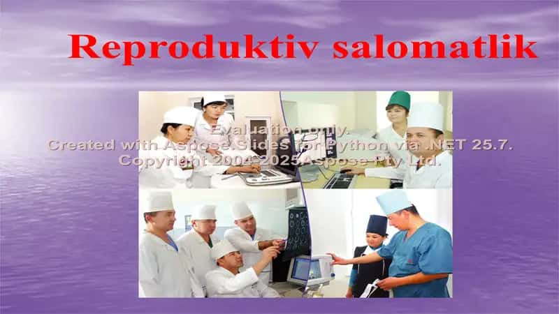 reproduktiv salomatlik