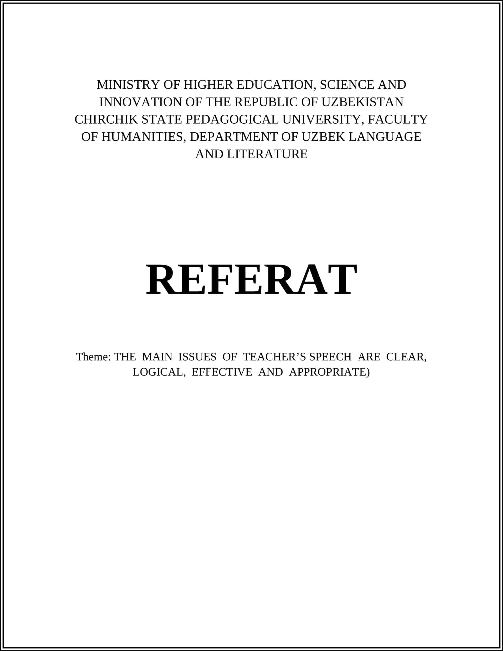 REFERAT