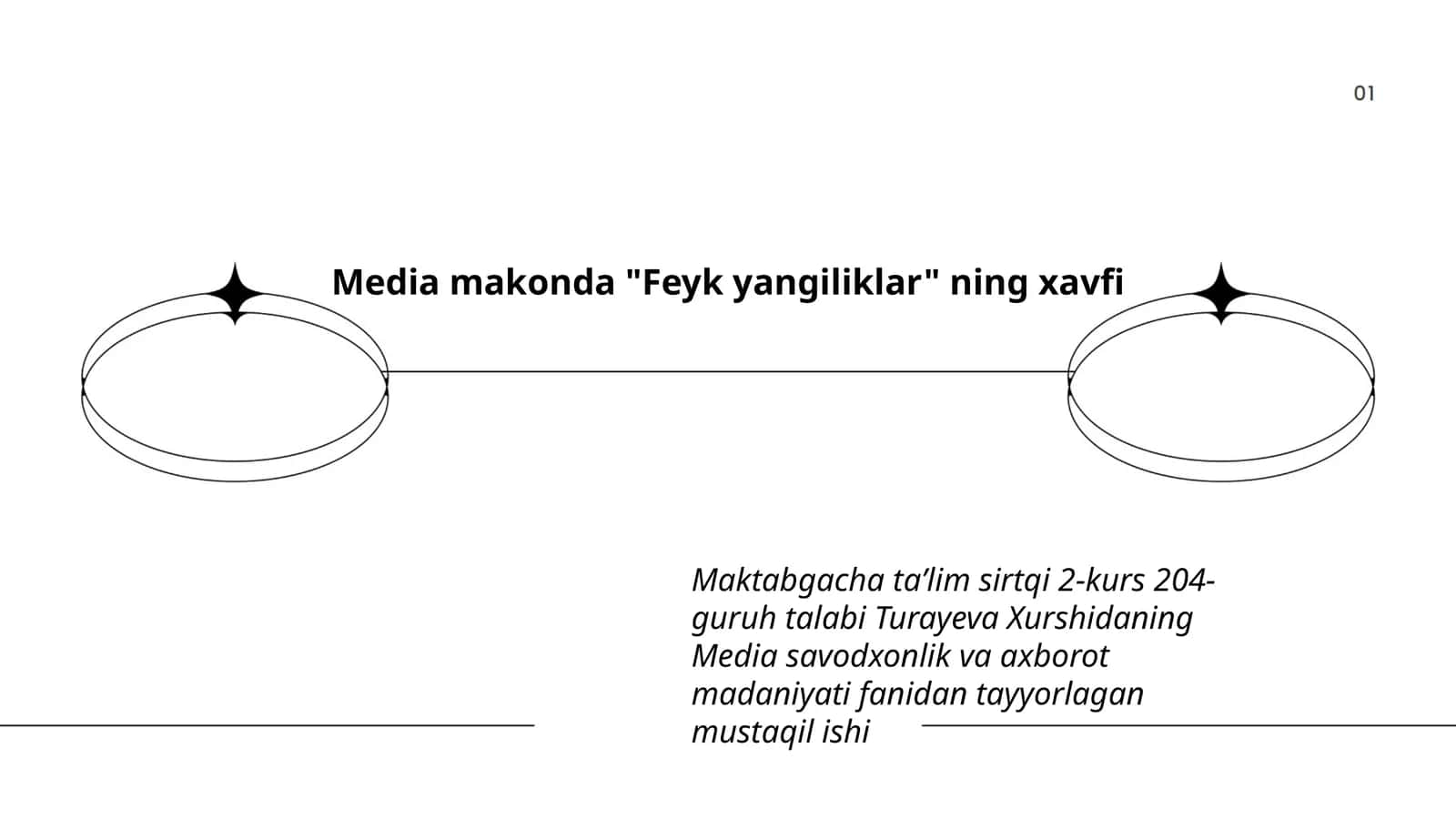 Media makonda "Feyk yangiliklar" ning xavfi