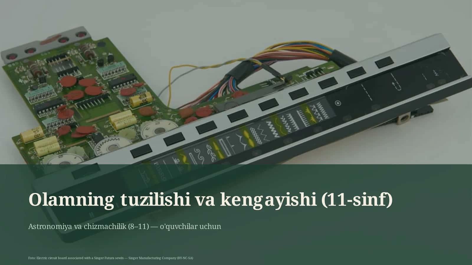Olamning tuzilishi va kengayishi (11-sinf)