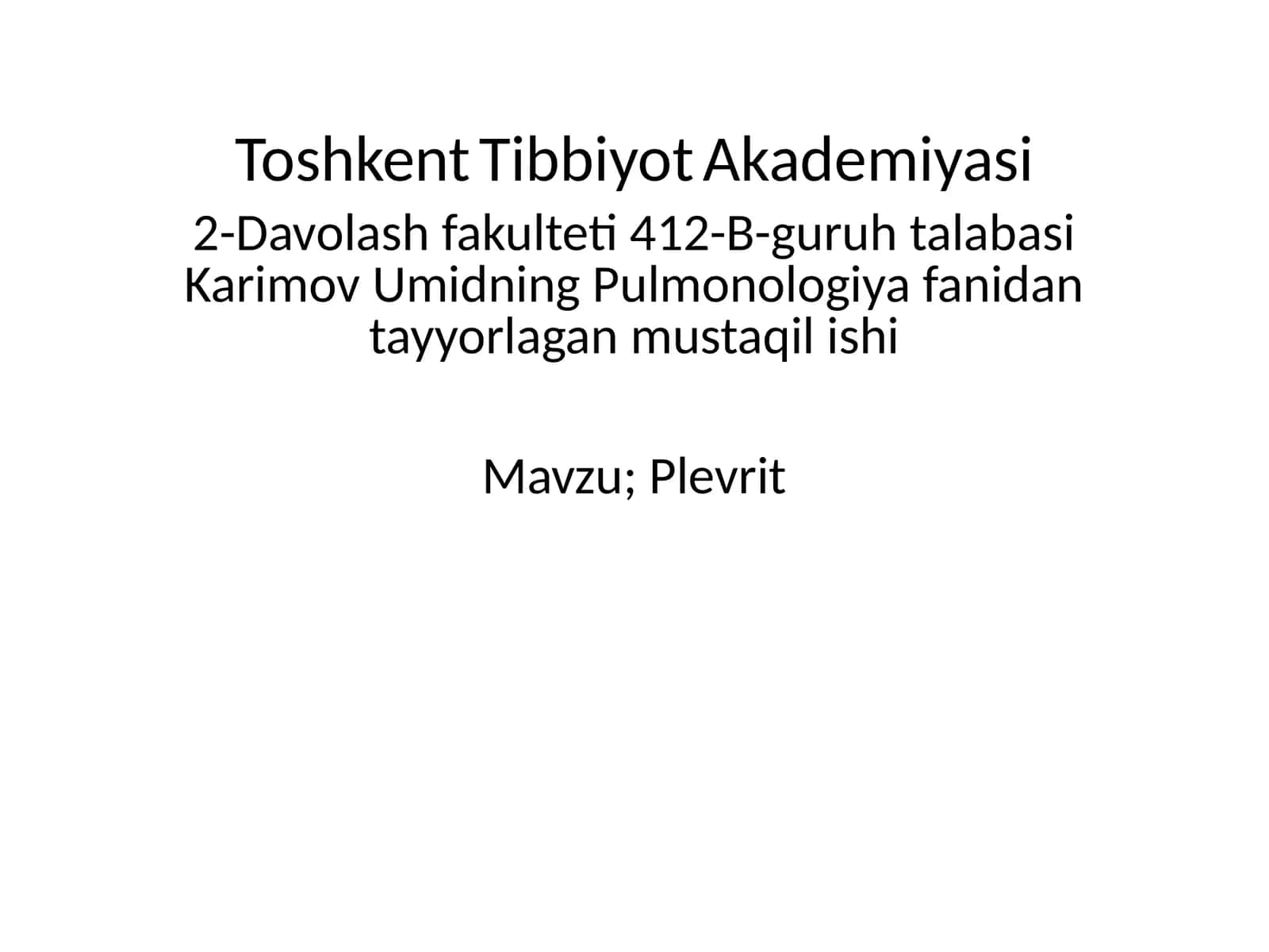 Plevrit ta'rifi