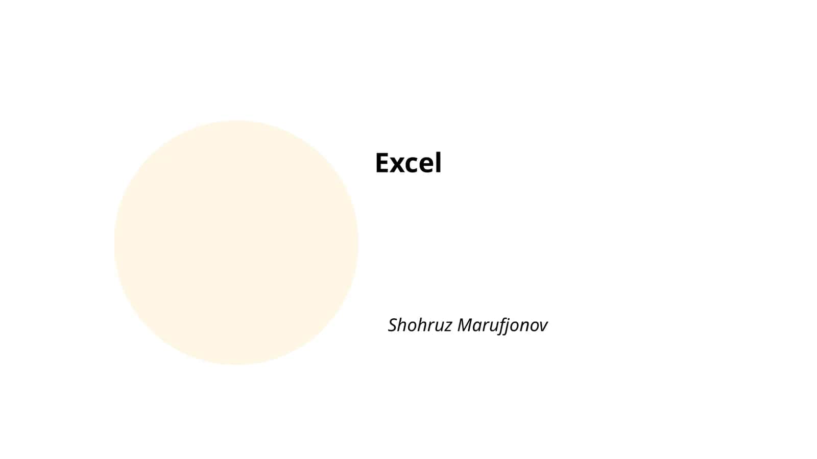 Excel