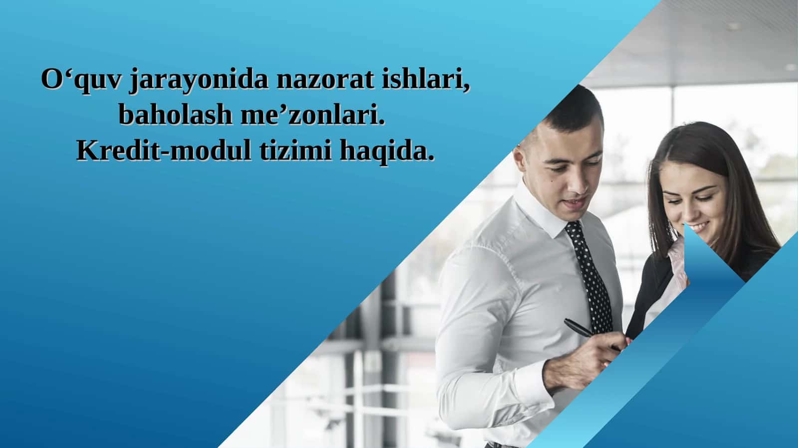 Kredit-modul tizimi haqida