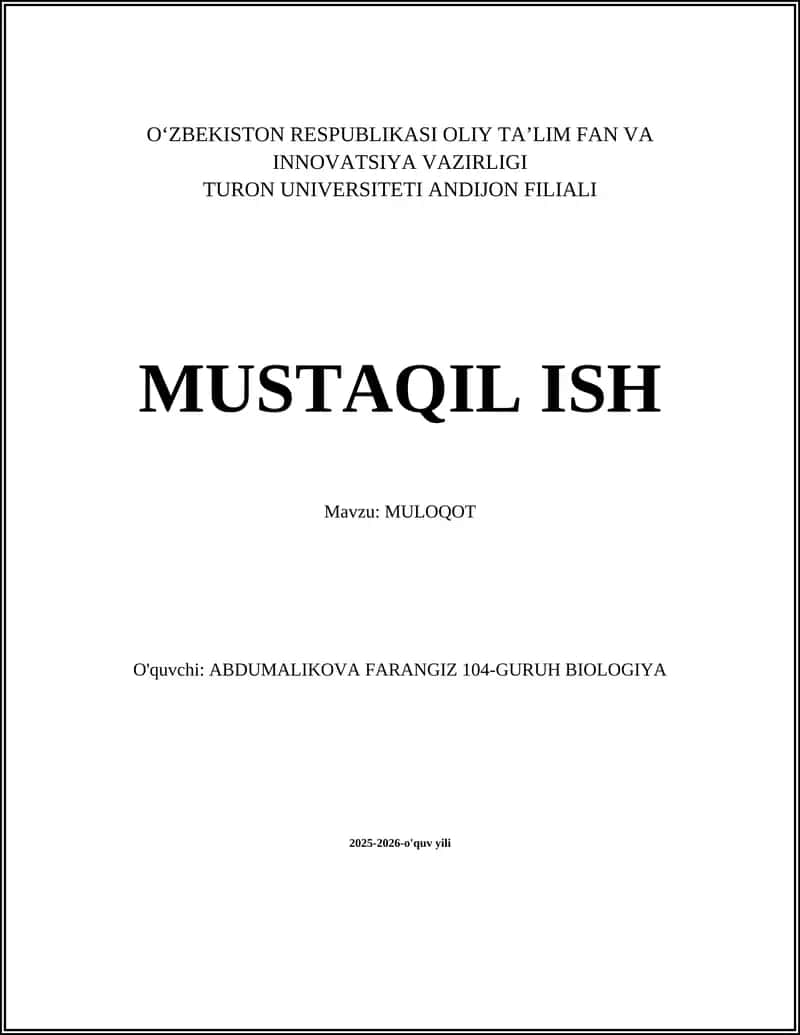 MULOQOT