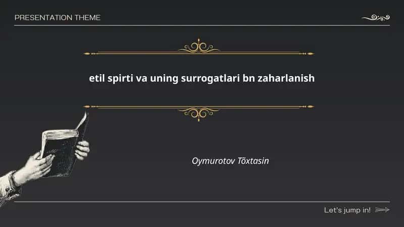 Etil spirti va uning kimyoviy xususiyatlari