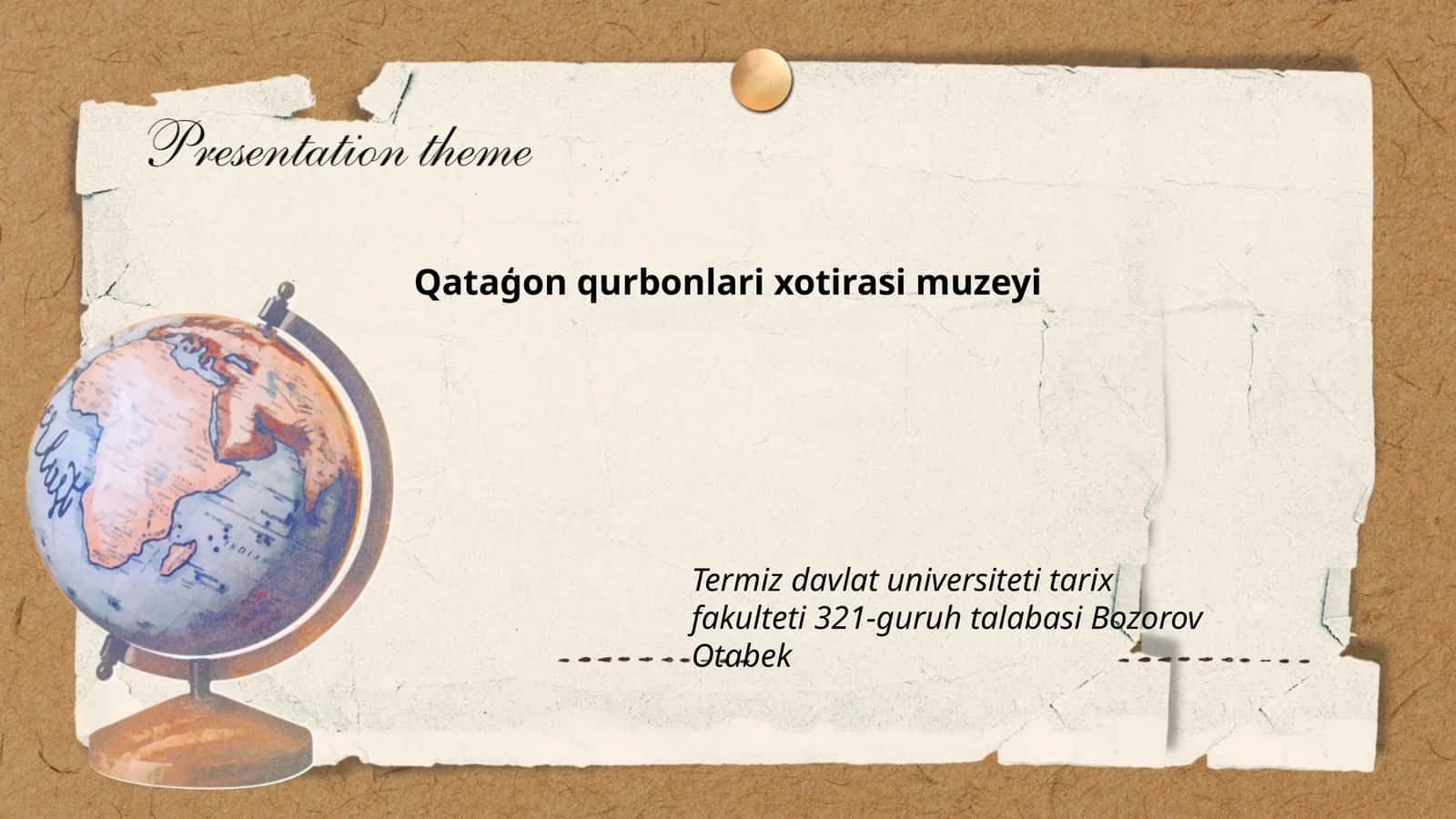 Qataģon qurbonlari xotirasi muzeyi