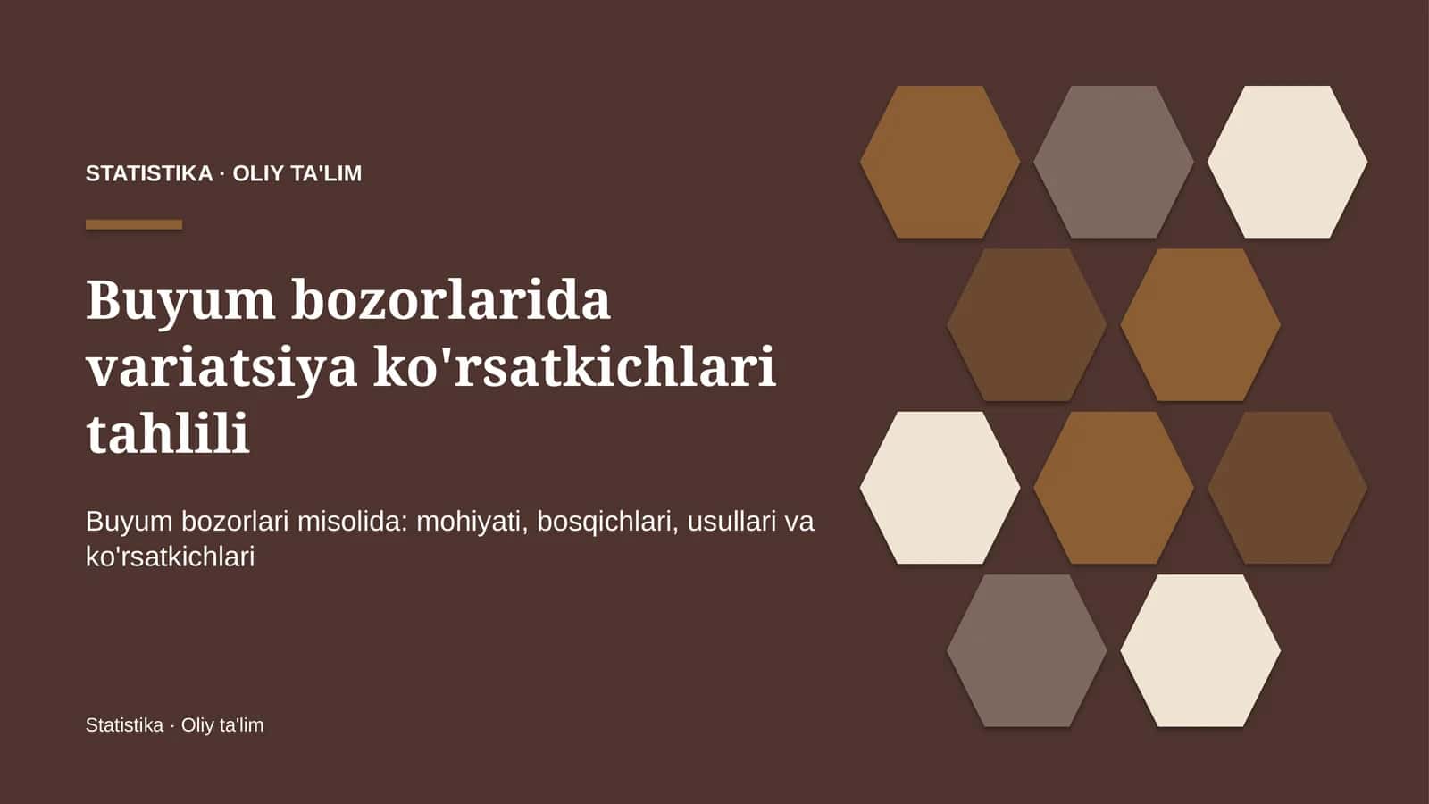 buyum bozorlarida variatsiya ko'rsatkichlari tahlili 6856