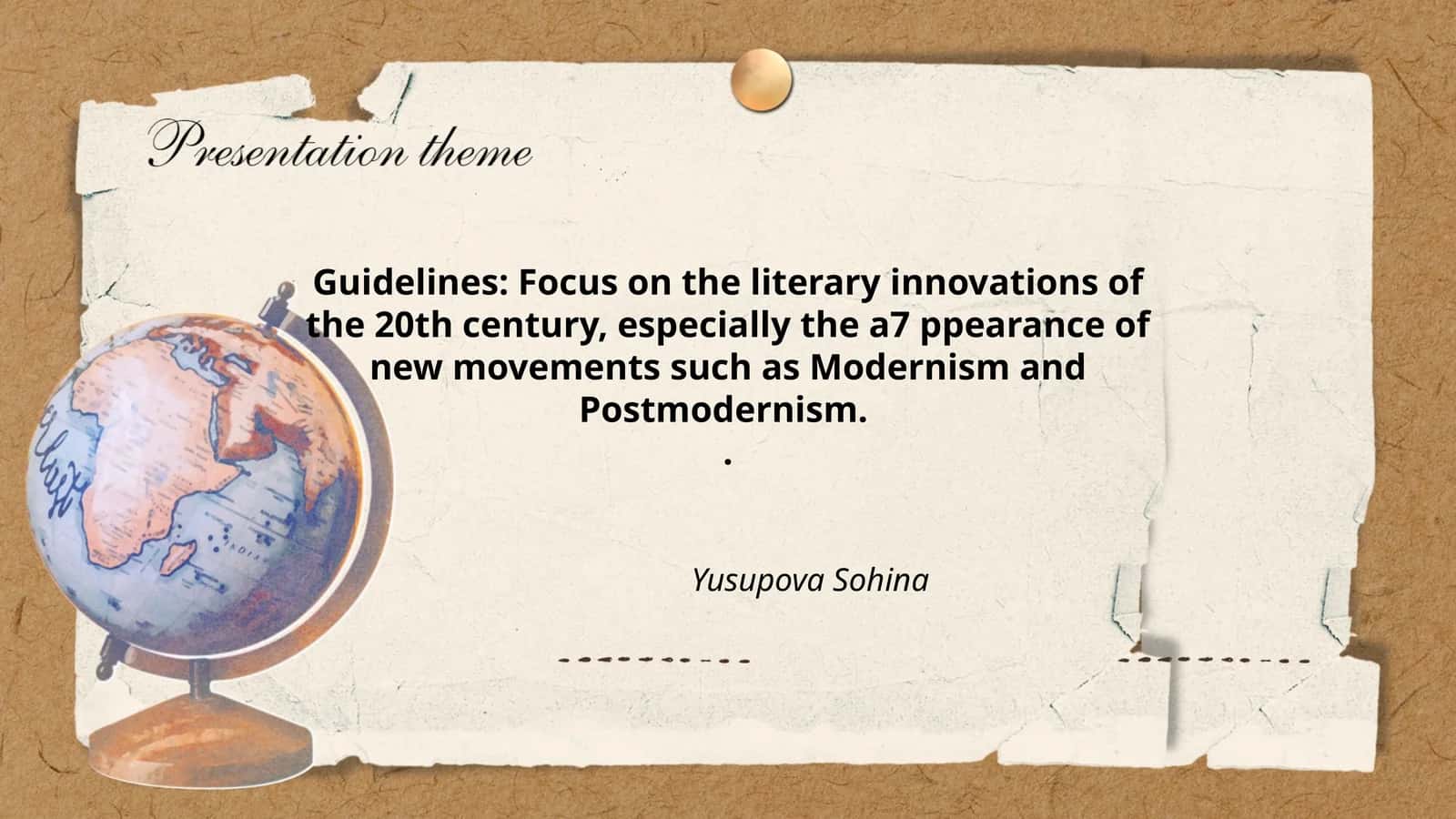 Emergence of Modernist narrative techniques: fragmentation and stream of consciousness
