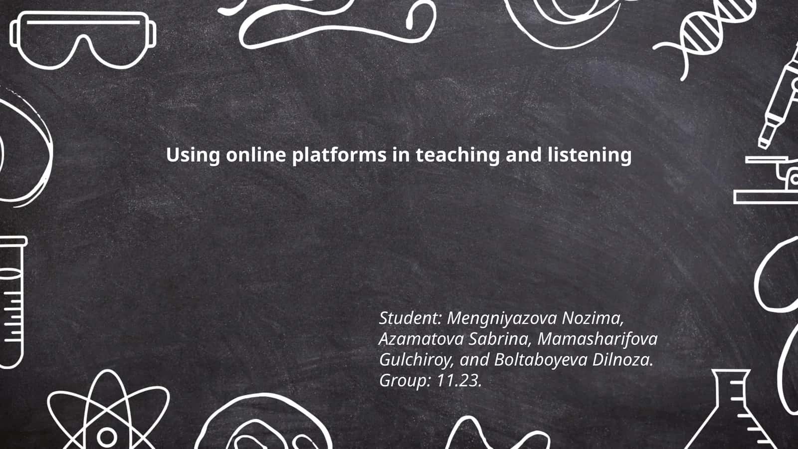 Video Conferencing Tools for Live Listening Comprehension Lessons