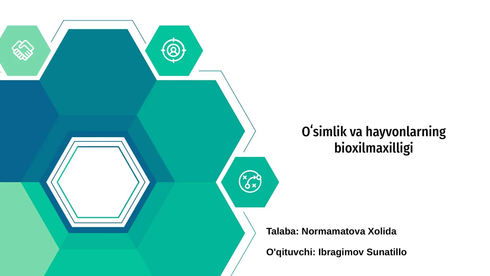 Oʻsimlik va hayvonlarning bioxilmaxilligi
