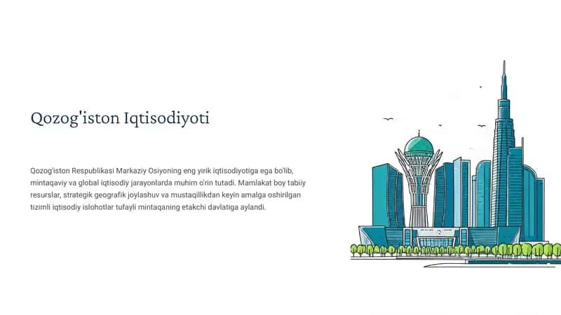 Qozog'iston Iqtisodiyoti