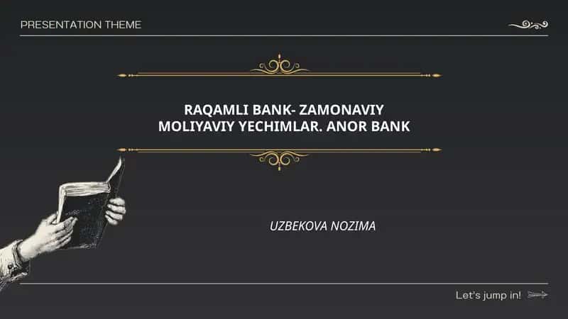 Anor Bankning raqamli transformatsiya strategiyasi