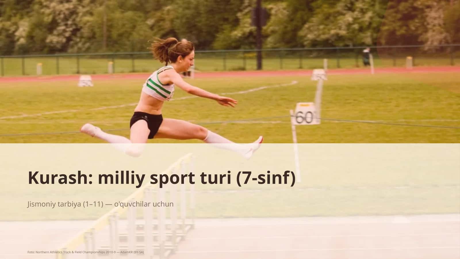 Kurash: milliy sport turi (7-sinf)