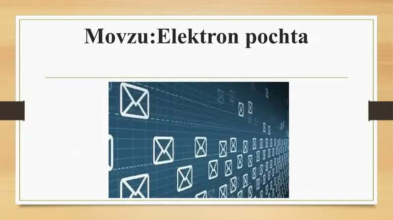 Elektron pochta